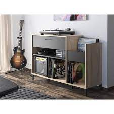 Découvrez le meuble pour vinyle bobby. Gami Meuble Platine Style Urbain Made In France Decor Chene L 115 X P 40 X H 81 Cm Vinyle Vintage Achat Vente Petit Meuble Rangement Meuble Vinyl Cdiscount