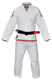 Fuji Sekai Bjj Gi White Red