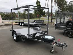 We had our 5.9meter fully expandable design there on display. 8x5 Motorbike Trailer 1 2 Or 3 Bike Topline Trailers Brisbane