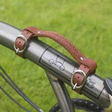 leather mini carry handle for brompton handgrip bike bicycle etsy ブロンプトン サドルバッグ 自転車
