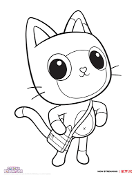 Page 3 doll maker is games for kids and girls here you can. Free Gabby S Dollhouse Coloring Pages