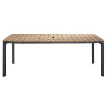 Gartentisch Fur 6 8 Personen Aus Verbundmaterial Und Aluminium L200 Fuji Maisons Du Monde In 2020 Gartentisch Gartenmobel Sitzgelegenheiten