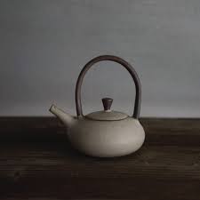 作家茶器 方煜程 霧靄 提樑扁壺 sold out 琅茶wolf tea tea pots kitchen appliances kettle