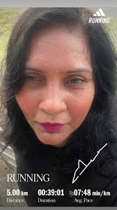 Consistent practice improves running ability