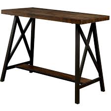 [su_expand height=5 text_color=#20221d link_color=#b11116 link_style. Benjara 23 63 Modern Solid Wood Counter Height Table With Metal Legs In Brown Bm183600