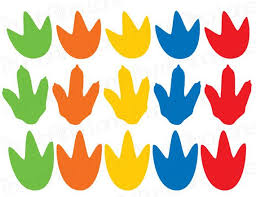 You can download the dinosaur footprint cliparts in it's original format by loading the clipart and. Pin On Dinosaur Birthday 3