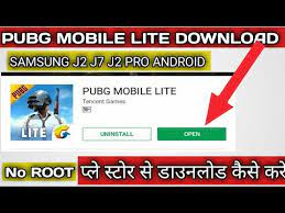 Pubg Lite 0 9 0 Update Download Samsung Galaxy J2 On Play Store Se Download Kaise Kare Youtube
