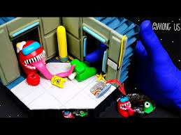 Among Us Red Kinda Sus Miniature Diorama Youtube Miniatures Diorama Clay Miniatures