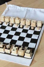 A chess clock works by counting down only when it is one opponent's turn. Bauhaus Inspired Diy Travel Chess Set Cricut Maker Diy Crafts