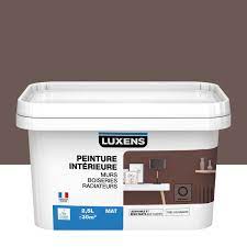 Pour faire ce tuto, j'ai pris des testeurs de la marque luxens: Peinture Mur Boiserie Radiateur Multisupports Luxens Havana 2 Mat 2 5 L Leroy Merlin