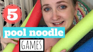 Pool noodles make great manipulatives to work on your student's hand strength while they concentrate! Pool Noodle Games For Kids No Pool Needed Youtube