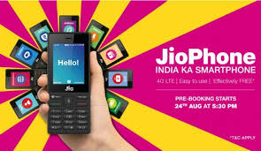 Jio Phone Pre Order Starts Today Evening 5 30 Pm Onwards Goandroid Feature Phone Phone Smartphone