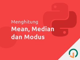 Pada data tunggal, nilai median dapat dicari dengan mengurutkan datanya terlebih dahulu lalu mencari data yang terletak tepat di tengahnya cara ini. Python Mencari Mean Median Dan Modus Jago Ngoding