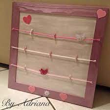 Pele mele pinces a linge. Cadre Photos Pele Mele Avec Cordes Et Pinces A Linge Decoration Pour Enfants Par Creationsbyadriana