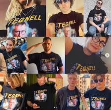Tegnell t shirt tvatta handerna herr kop med eget tryck netshirt se. Tegnell T Shirt