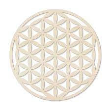 Die blume des lebens kann als abziehbildchen überall angebracht werden, wo ihr herz es begehrt. Holzdeko Pappel Furnier Blume Des Lebens Wall Art De