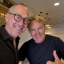 Me And Brian Simpson at the Cancun jazz festival Musical Bliss!!! 🎸