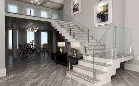 Vacs we specialize in cable railing system. Glass Staircase Railing System Glass Stair Rail Ng