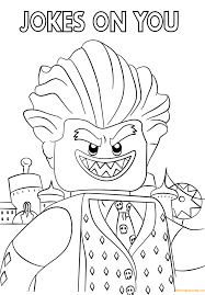 See more ideas about coloring pages, joker, coloring pictures. The Lego Batman Movie Jocker Coloring Pages Superhero Coloring Pages Coloring Pages For Kids And Adults