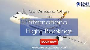 Avail Amazing And Budget Friendly International Flightbooking Offers We Invite Y International Flight Booking International Flight Tickets Air Ticket Booking
