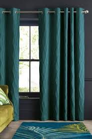 Blackout teal curtains can best be paired with geo cushions for the living room, or finish with contrasting bed sets for the bedroom. Found On Google From Pinterest Co Uk Teal Curtains Teal Rooms Dark Teal Curtains