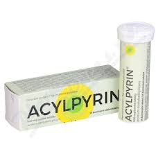Acylpyrin ® snižuje horečku a tlumí bolest při horečce a nachlazení. Acylpyrin 500mg Tbl Eff 15x500mg Prvni Lekarna Cz
