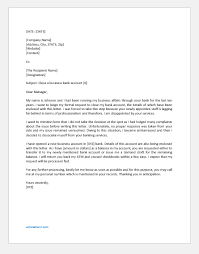 Respected sir/madam, i am writing this letter to inform you that i am one of your customers and i have a savings account in your bank. Letter To Close A Business Bank Account Writeletter2 Com