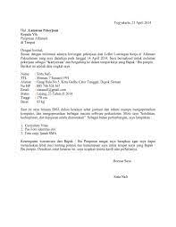 5 Contoh Surat Lamaran Kerja Alfamart Surat Riwayat Hidup Cv Kreatif