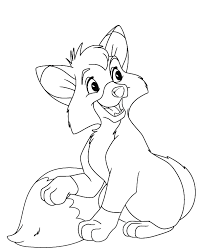 Fox And The Hound Coloring Pages Best Coloring Pages For Kids In 2020 Fox Coloring Page Animal Coloring Pages Cartoon Coloring Pages