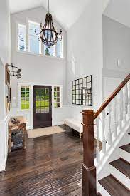 Eclectic Home Tour The Pinterest Farmhouse Farmhouse Foyer Foyer Ideas Entryway Foyer Decorating