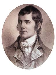 Portrait of Robbie Burns, Scotlands national poet by David Lyons