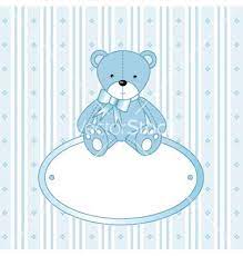 Teddy Bear Background Vector Image On Vectorstock Scrapbooking Layouts Baby Baby Cards Baby Scrapbook