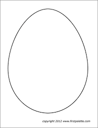 These eggs are great to use as templates to trace onto other paper or fabric, for printable easter egg coloring pages (multiple eggs per page). Easter Eggs Free Printable Templates Coloring Pages Firstpalette Com