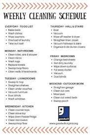 Goodwill Has Made Cleaning Your Home Easy With Our Weekly Cleaning Schedule By Knittin4britain Weekly Cleaning Cleaning Schedule Cleaning Hacks