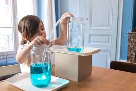 Le Journal De Liv Et Emy Vases Communicants Science Montessori Experience Scientifique Experience Scientifique Enfant