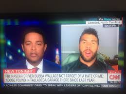 Noose found in black nascar driver bubba wallace's garage stall. Bubba Wallace On Rope Found In Garage It S A Straight Up Noose Deadline