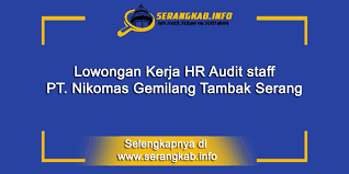 We did not find results for: Lowongan Kerja Hr Audit Staff Pt Nikomas Gemilang Tambak Serang Serangkab Info