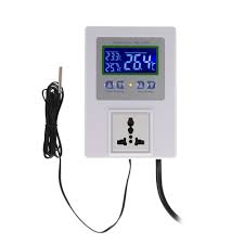 AC110-240V 10A LCD Digital Intelligent Pre-wired Temperature Controller  Outlet with Sensor Thermostat Heating Cooling Control Switch | Walmart  Canada