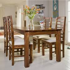 Our table pads are three layered, 5/8 thick. Dining Table Set Buy Wooden Dining Table Set Online In Best Designs Furniture Online Buy Wooden Furniture For Every Home Sunrise International