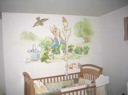 Pin By Ingrid Bernadette On Hand Painted Murals By Jingersnap Com Peter Rabbit Nursery Rabbit Nursery Nursery Mural
