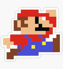 Voir plus d'idées sur le thème pixel art, perle hama mario, dessin pixel. Stickers Pixel Art Mario Mario Nintendo