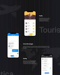 Touristica Travel Agency Application On Behance Travel App Travel Agency Best Travel Apps