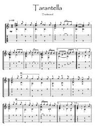 Tarentella Traditional Guitar Solo Music Sheet Download Solo Music Sheet Music Guitar Solo
