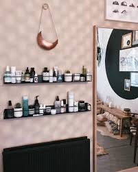 Obsessssed With These Ikeauk Mini Shelves Skincare Storage Of Dreams Need A Plant For The Moon Ikea Sammanhang Shelf Shelves Beauty Room Storage
