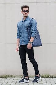 You can also see these 15 stylish traveling outfits combinations. Black Faded Jeans Outfit Men Novocom Top