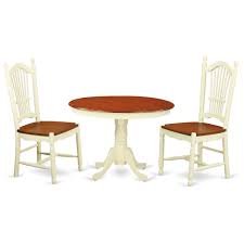 w 3pc set with a round small table