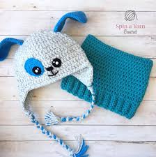 I had to wait til the pattern was available but as soon as i got it i started. Puppy Hat Free Crochet Pattern Spin A Yarn Crochet