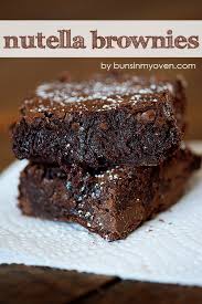 21 Borderline Genius Ways To Eat Nutella Nutella Recette Recette Brownies Brownies Au Nutella