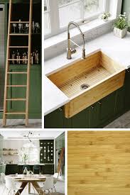 895 single bowl bamboo apron sink