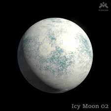 Icy Moon 02 8k Pbr 3d Model 3d Model Icy Model